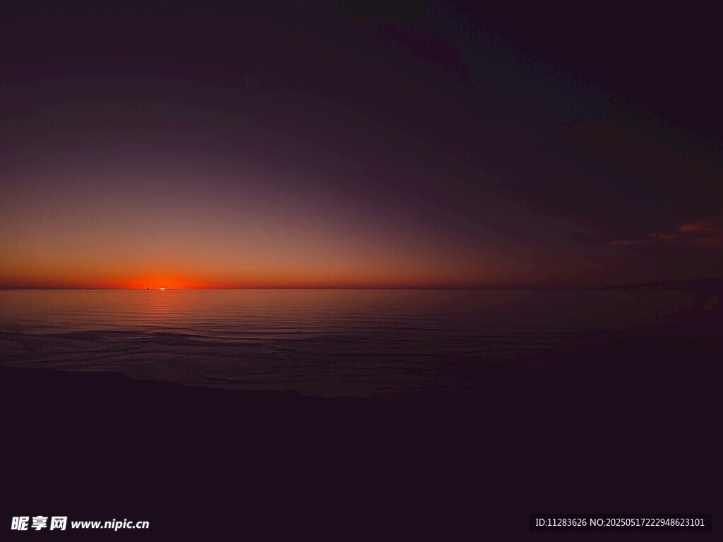 海上日出美景