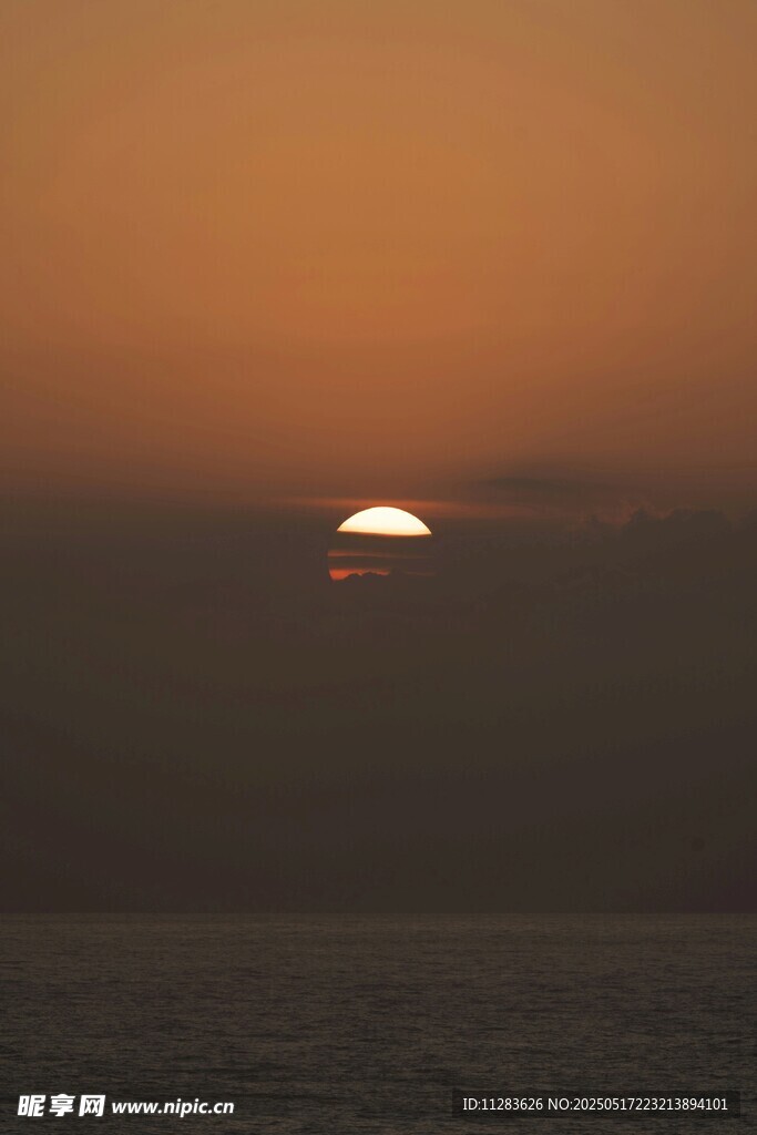 海上落日美景