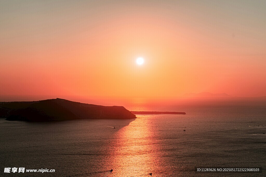 海上日出美景