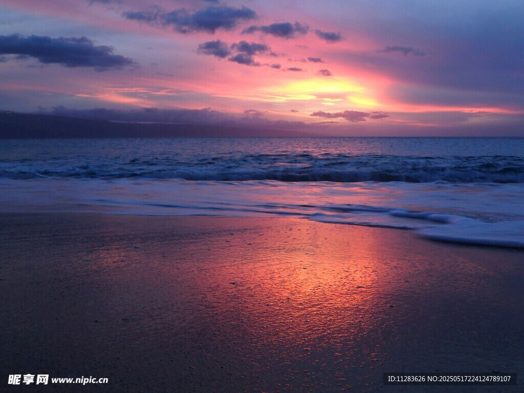 海边日落美景