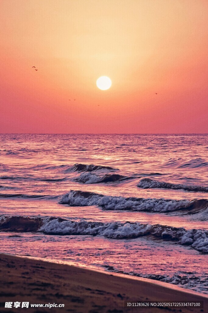海边日落美景