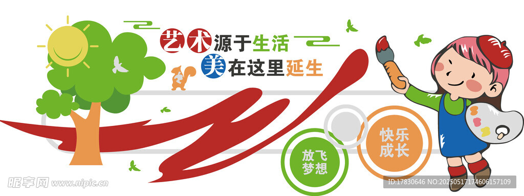 儿童营养膳食健康宣传图