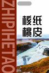 核桃皮纸巾包装展示图