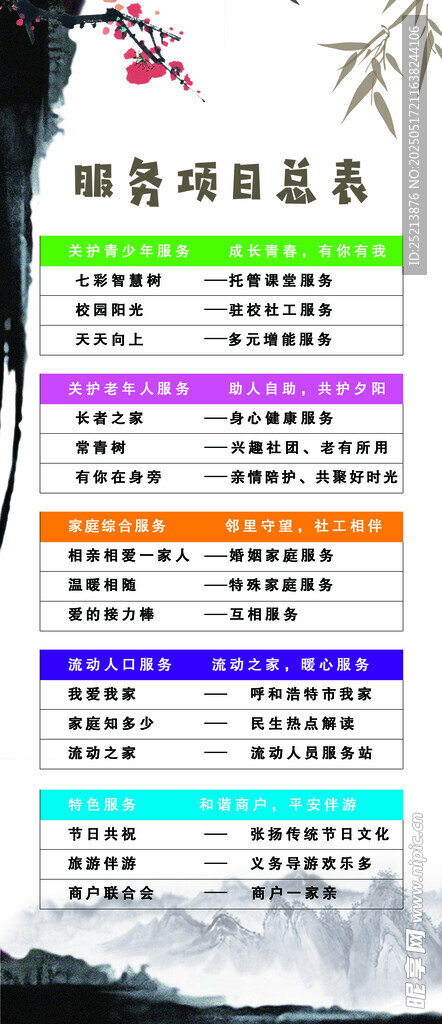 商务培训课程信息展示
