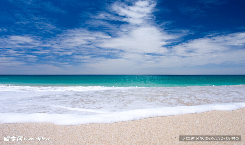 海滩 海水
