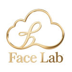 Face Lab金色云形标志