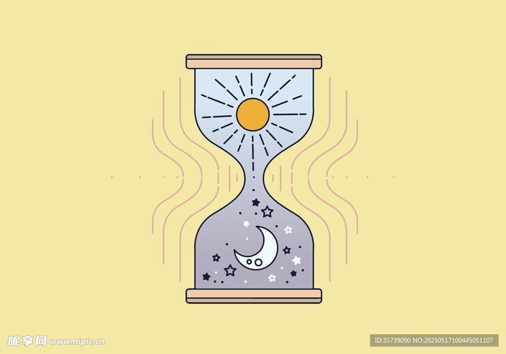 沙漏中