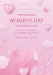 国际妇女节庆典背景图