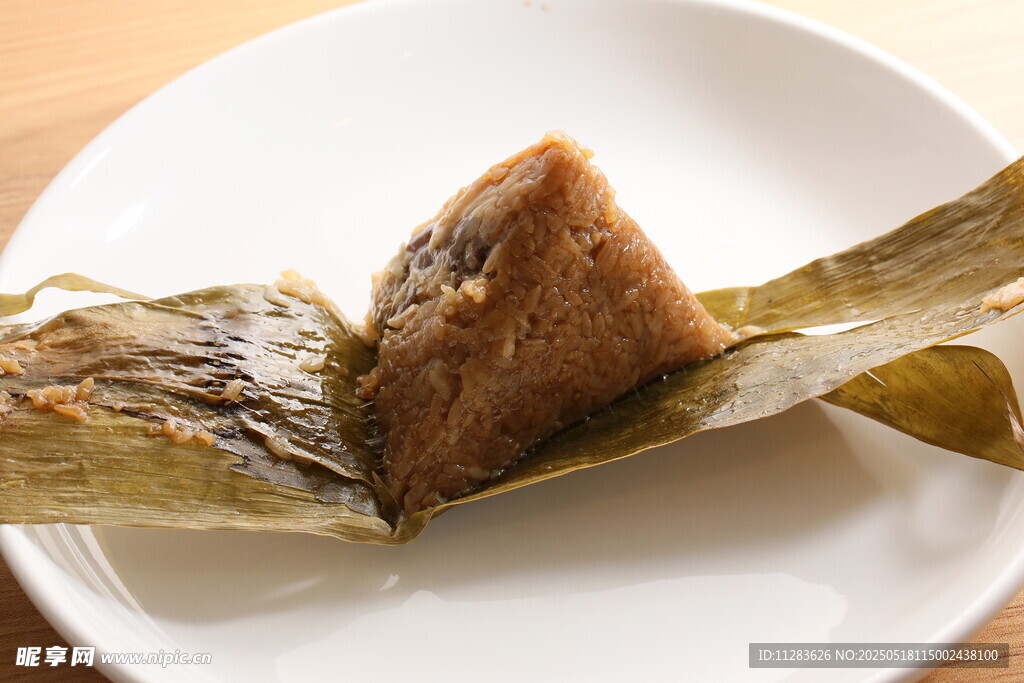 美味传统粽子特写