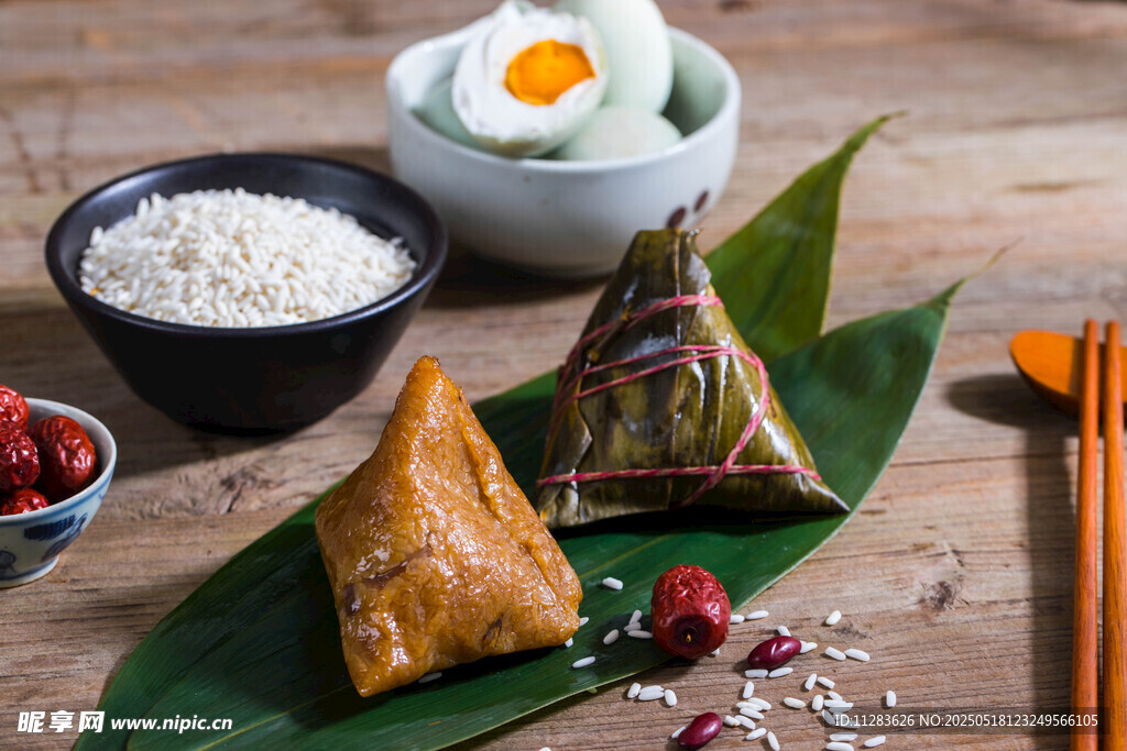 传统粽子与特色美食组合
