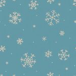 浅蓝色背景雪花图案