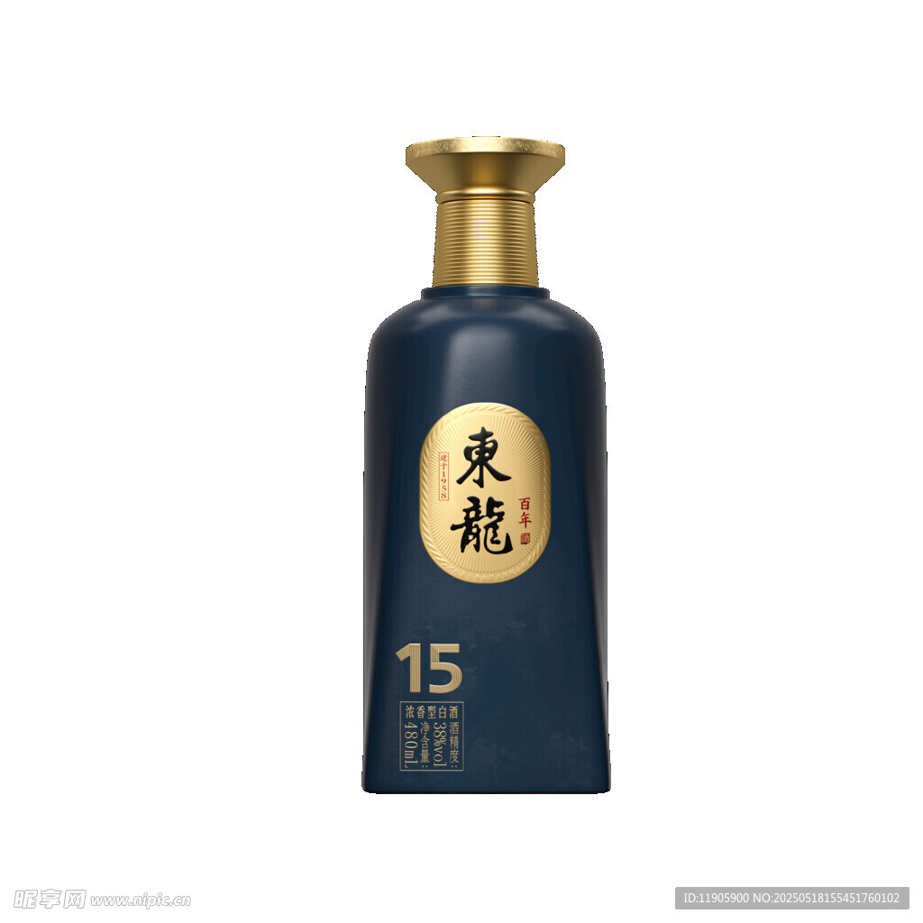 馆陶县东龙酒业百年白酒包装