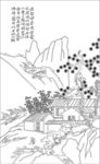 水墨山水间的静谧山居