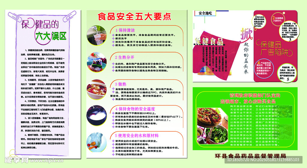 食品安全展板