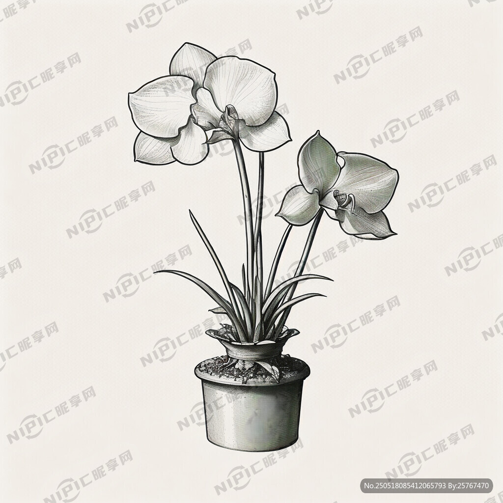 马头兰手抄报简笔画