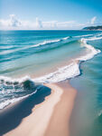 海滨 沙滩