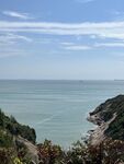 海岸 大海 山峦 