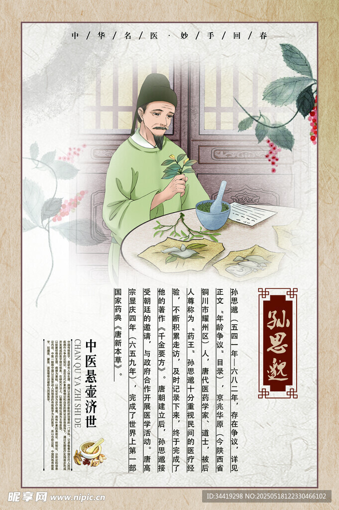 古代中医名人