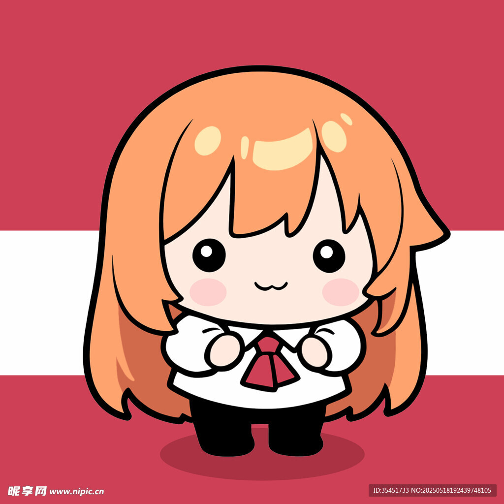 可爱校服女孩