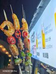 美味烤串诱人色泽
