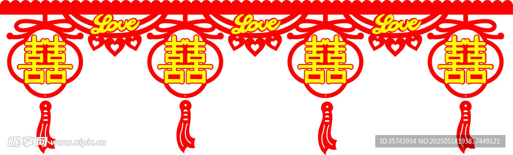 结婚婚房装饰挂件