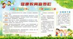 健康教育宣传栏海报