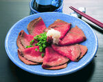 日式牛肉摆盘