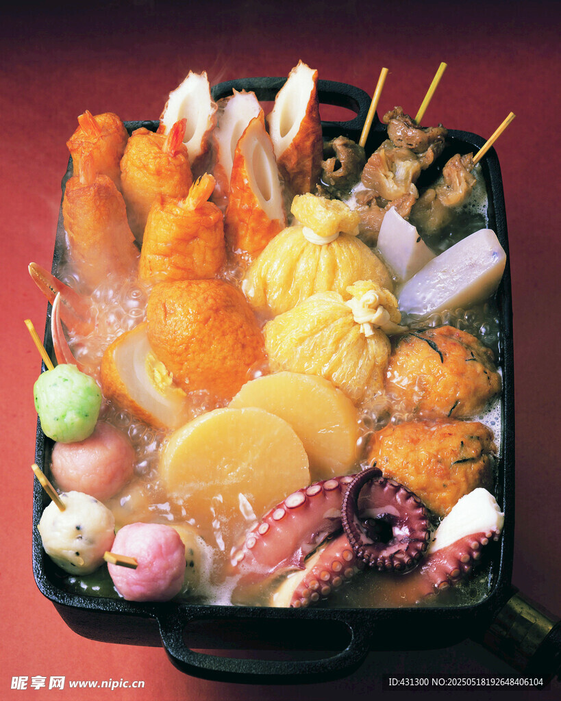 美味日式串串拼盘