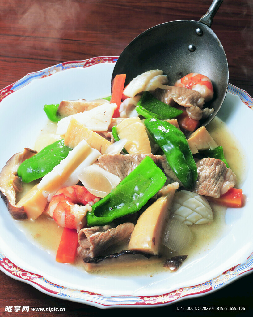美味什锦炒菜