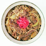 日式牛肉盖饭美食特写