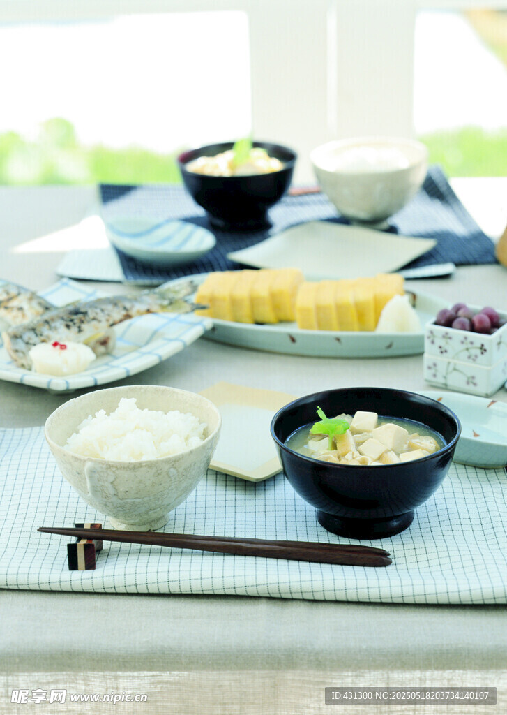 日式精致餐食摆拍