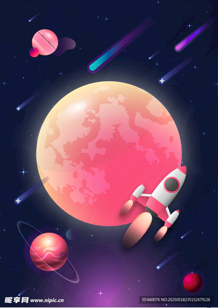 科技插画  