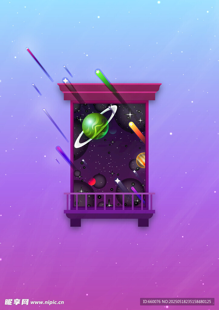 科技插画  