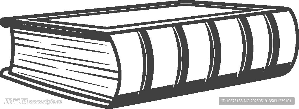 简约线条风书籍插画