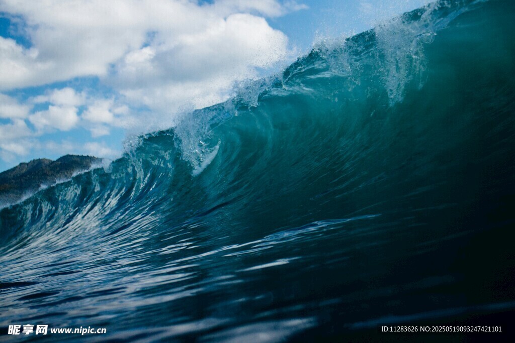 汹涌海浪 海洋壮观景象