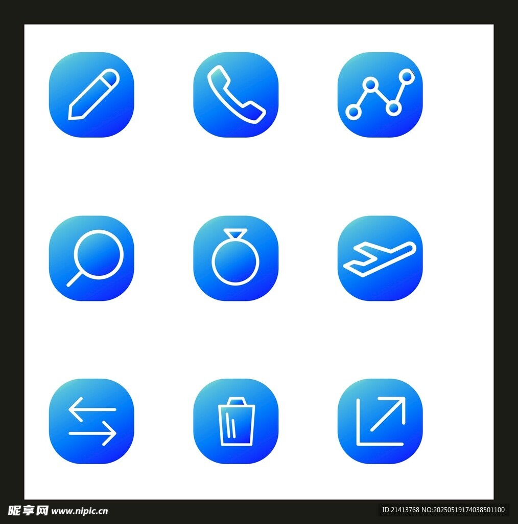 网站UI图标