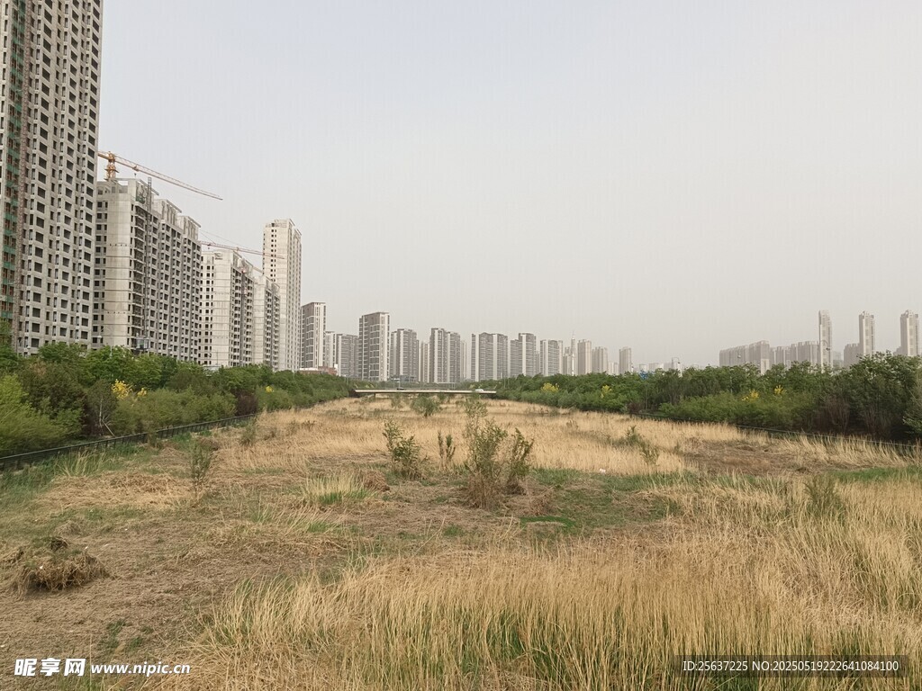 城市边荒野空地景观