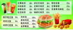 炸鸡  饮品