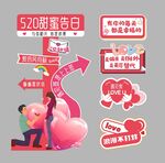 520甜蜜求婚装饰素材