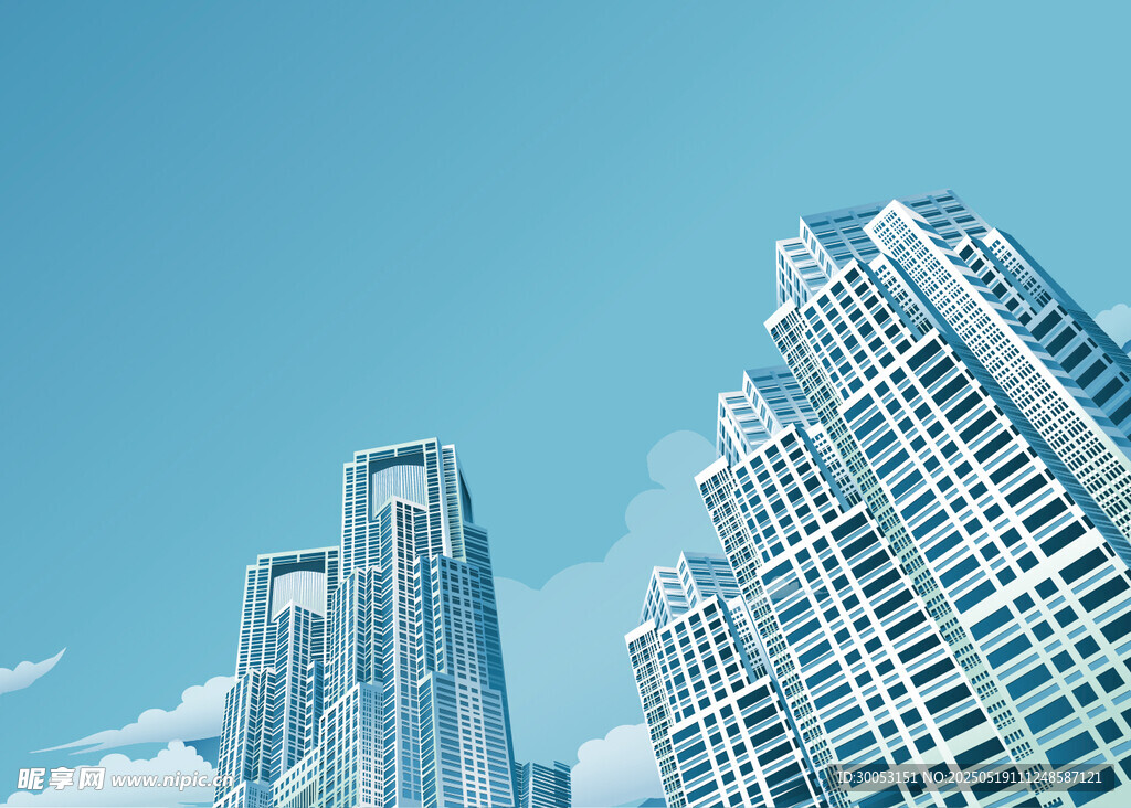 现代都市高楼景观