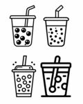 珍珠奶茶图标