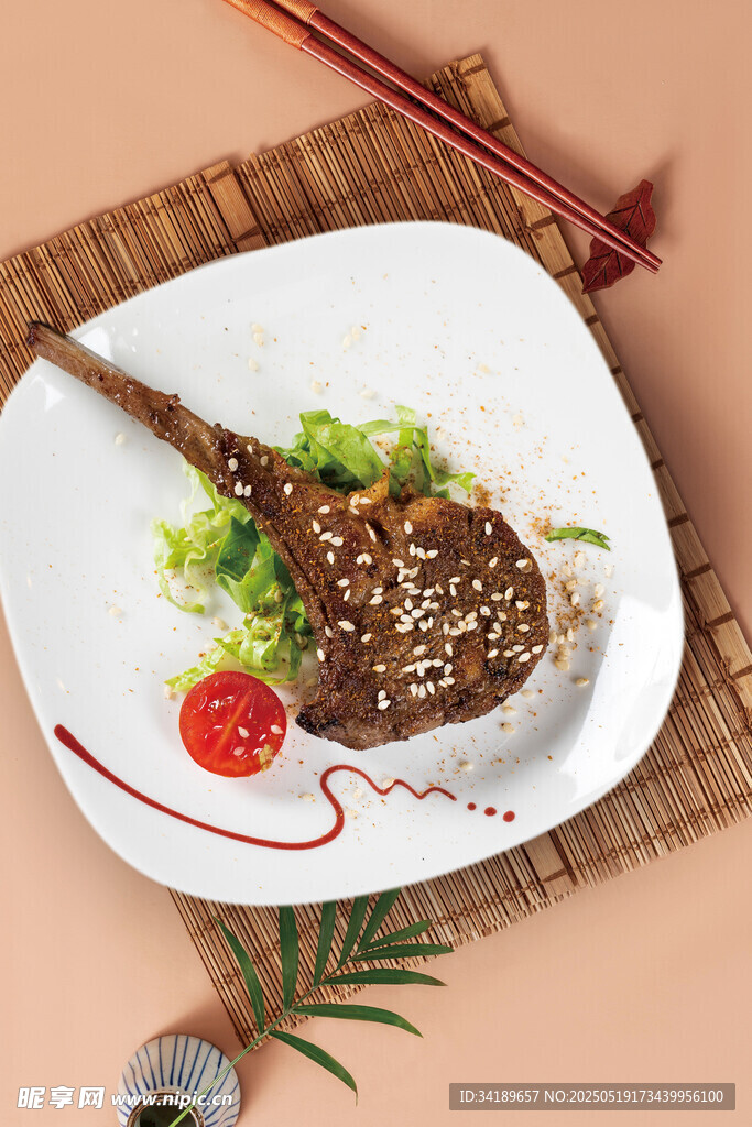 煎牛排 羊排