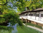 苏州园林中式园林水景古建筑风光