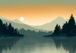 山水美景