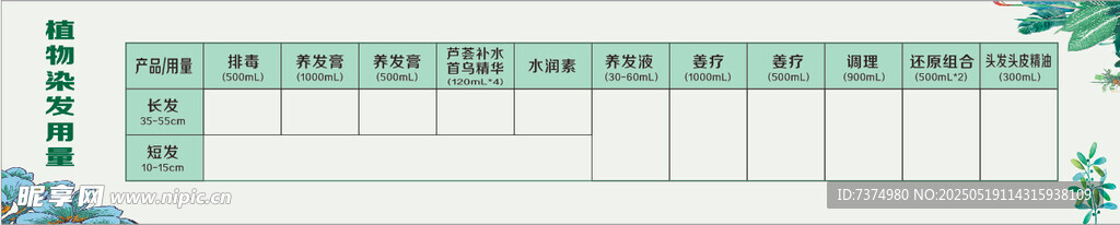植物染发