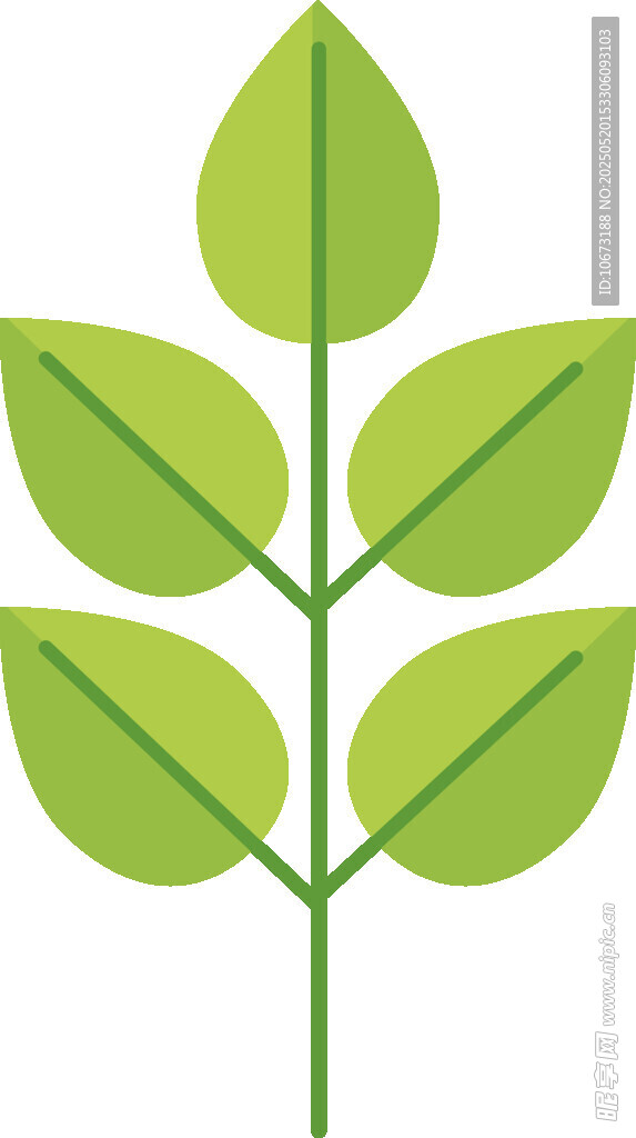 绿色植物图标