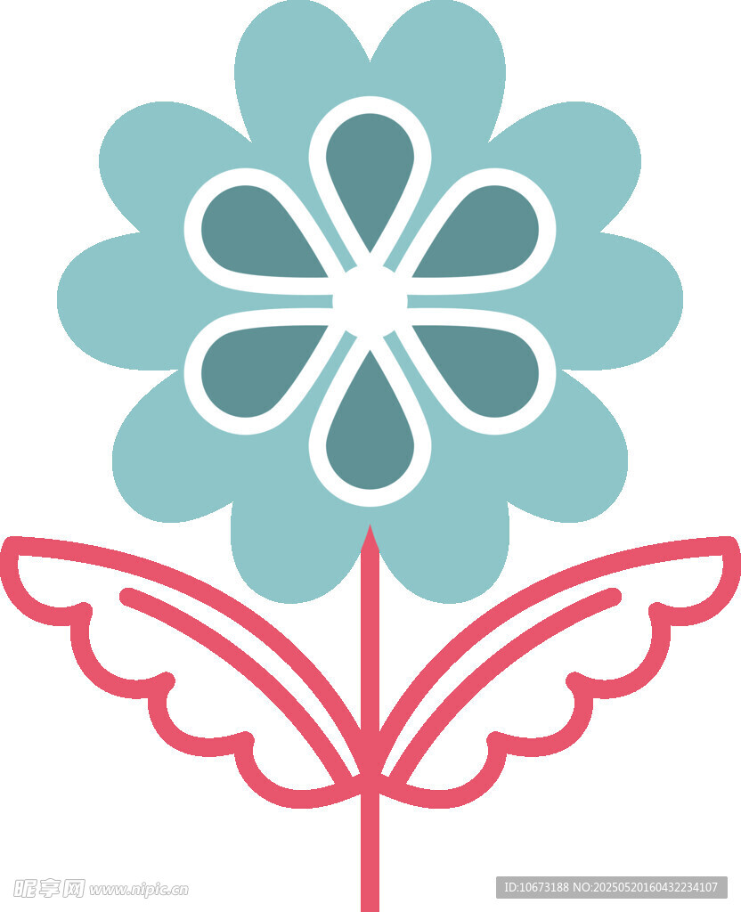 花朵图标设计