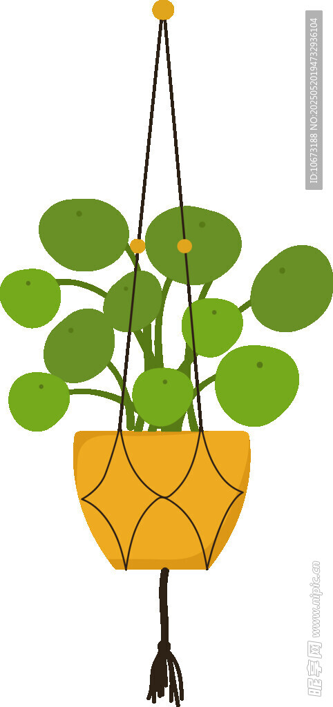 悬挂式绿植盆栽