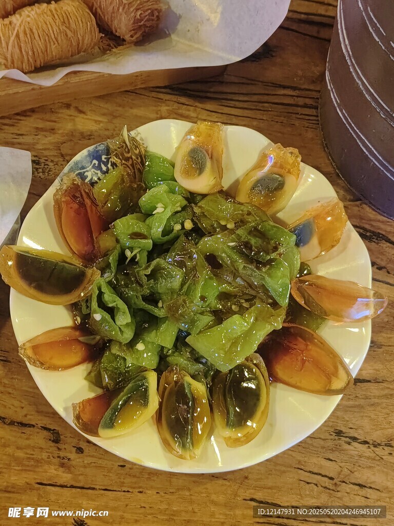 烧椒皮蛋