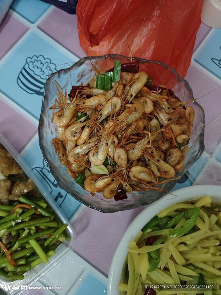美味炒河虾